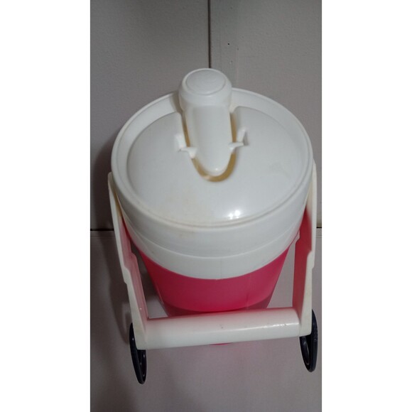 Igloo Legend Water Jug Cooler 1/2 Gallon Insulated Drink Cooler Pink With Hooks - Picture 4 of 6